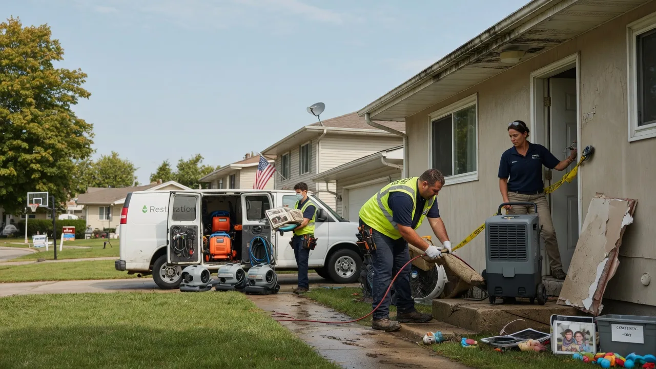 Water Damage Restoration in Blanchard, MI near me